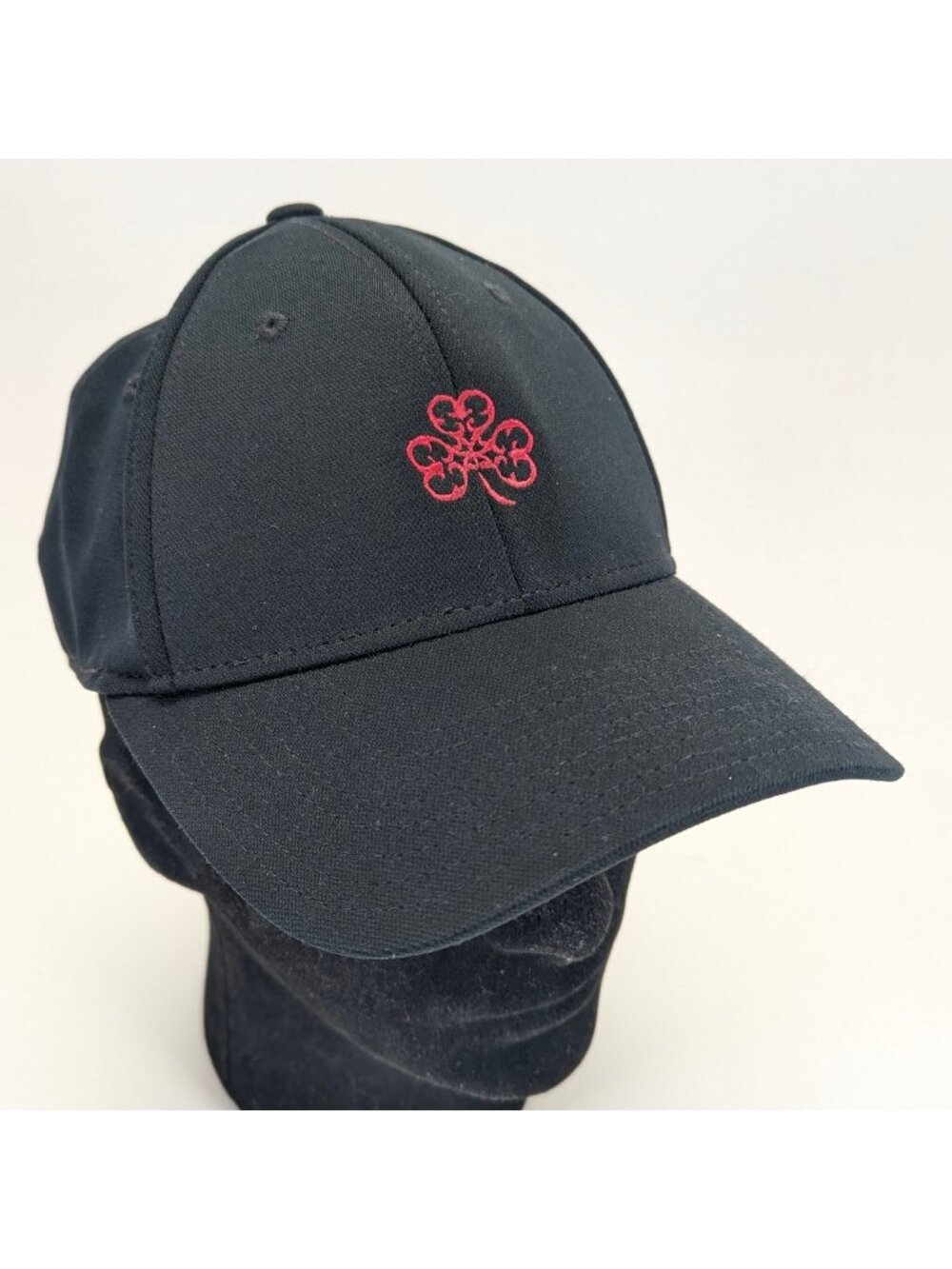 Erin Hills Golf Hat American Needle Black Large Pink Cancer Ribbon Cap